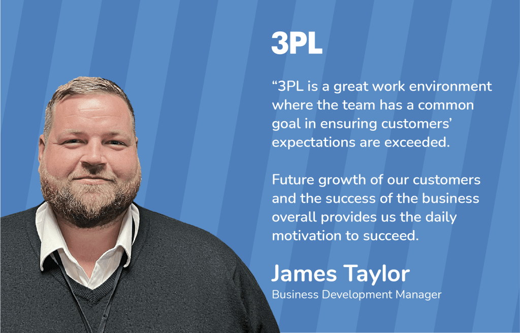 James Taylor joins 3PL team